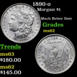 1890-o Morgan Dollar $1 Grades Select Unc