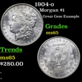 1904-o Morgan Dollar $1 Grades GEM Unc