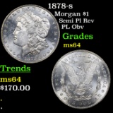 1878-s Morgan Dollar $1 Grades Choice Unc