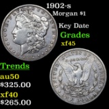 1902-s Morgan Dollar $1 Grades xf+