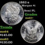 1882-s Morgan Dollar $1 Grades Select+ Unc