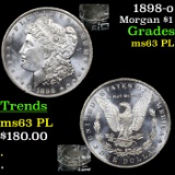 1898-o Morgan Dollar $1 Grades Select Unc PL