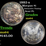 1882-s Morgan Dollar $1 Grades Choice Unc