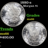 1880-s Morgan Dollar $1 Grades GEM+ Unc