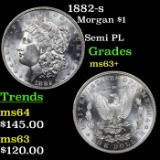 1882-s Morgan Dollar $1 Grades Select+ Unc