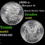 1890-o Morgan Dollar $1 Grades Select Unc