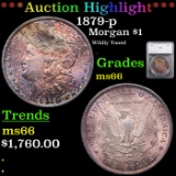 ***Auction Highlight*** 1879-p Morgan Dollar $1 Graded ms66 By SEGS (fc)
