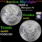 ***Auction Highlight*** 1889-o Morgan Dollar $1 Graded Select Unc By USCG (fc)