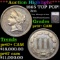 Proof ***Auction Highlight*** 1865 TOP POP! 3cn Graded pr67+ CAM By SEGS (fc)