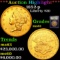 ***Auction Highlight*** 1852-p Gold Liberty Double Eagle $20 Graded BU+ By USCG (fc)