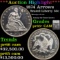 Proof *HIGHLIGHT OF NIGHT* 1874 Arrows Seated Half Dollar 50c Graded pr65+ CAM By SEGS (fc)