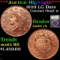 ***Auction Highlight*** 1820 LG Date Coronet Head Large Cent 1c Graded Select Unc RB By USCG (fc)