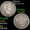 1914-d Barber Quarter 25c Grades vf details