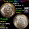 ***Auction Highlight*** 1891-p Morgan Dollar $1 Graded Choice+ Unc By USCG (fc)