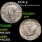 1929-p Standing Liberty Quarter 25c Grades xf+