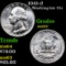 1941-d Washington Quarter 25c Grades Select+ Unc