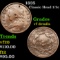 1835 Classic Head half cent 1/2c Grades vf details