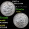 1887-o Morgan Dollar $1 Grades Choice AU/BU Slider+