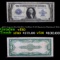 1923 $1 large size Blue Seal Silver Certificate, Fr-237 Signatures of Speelman & White Grades vf++