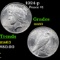1924-p Peace Dollar $1 Grades Select Unc