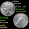 1923-s Peace Dollar $1 Grades Unc Details
