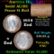 ***Auction Highlight*** AU/BU Slider Shotgun Nevada Invest & Trust Co Peace $1 Roll 1924 & S Ends Vi
