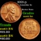 1921-p Lincoln Cent 1c Grades Select Unc BN