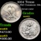 1934 Texas Old Commem Half Dollar 50c Grades GEM+ Unc