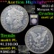***Auction Highlight*** 1921-d Morgan Dollar $1 Graded Unc+ PL By USCG (fc)