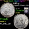 ***Auction Highlight*** 1842-p Seated Half Dollar 50c Graded Select Unc By USCG (fc)