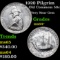 1920 Pilgrim Old Commem Half Dollar 50c Grades Choice+ Unc