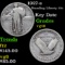 1927-s Standing Liberty Quarter 25c Grades vg+
