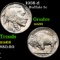 1938-d Buffalo Nickel 5c Grades GEM+ Unc