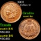 1907 Indian Cent 1c Grades Select Unc BN