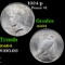 1924-p Peace Dollar $1 Grades Choice Unc