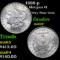 1889-p Morgan Dollar $1 Grades Choice+ Unc