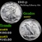 1941-p Walking Liberty Half Dollar 50c Grades GEM+ Unc