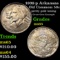 1936-p Arkansas Old Commem Half Dollar 50c Grades GEM Unc