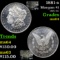 1881-s Morgan Dollar $1 Grades Choice Unc