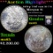 ***Auction Highlight*** 1878-p 7/8tf vam 33 7/4 Morgan Dollar $1 Graded GEM Unc By USCG (fc)