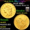 ***Auction Highlight*** 1838 HM-1 Classic Head Half Eagle Gold $5 Graded ms62 details By SEGS (fc)