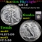 ***Auction Highlight*** 1937-d Walking Liberty Half Dollar 50c Graded ms65+ By SEGS (fc)