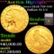 ***Auction Highlight*** 1914-d NEAR TOP POP! Gold Indian Quarter Eagle $2 1/2 Graded ms66 By SEGS (f