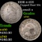 1830 o-103 Capped Bust Half Dollar 50c Grades xf+
