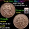 *HIGHLIGHT OF ENTIRE AUCTION* 1802 S-231 Draped Bust Large Cent 1c Graded au58+ By SEGS (fc)