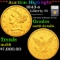 ***Auction Highlight*** 1843-o Gold Liberty Half Eagle $5 Graded au58 details By SEGS (fc)