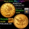 ***Auction Highlight*** 1846/5-o Gold Liberty Eagle $10 Graded au58 By SEGS (fc)