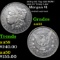 1878-p 8tf Top 100 WOW! vam 23 'Crazy Lips' Morgan Dollar $1 Grades Choice AU