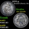 1870-p Seated Liberty Dime 10c Grades Unc Details