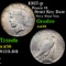 1927-p Peace Dollar $1 Grades Choice AU/BU Slider